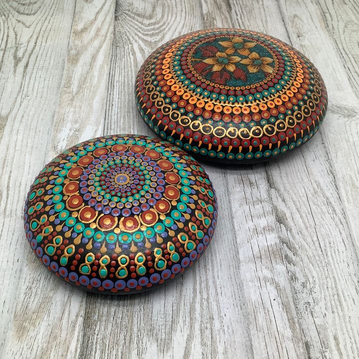 Mandala Steen Oosterse Stijl 