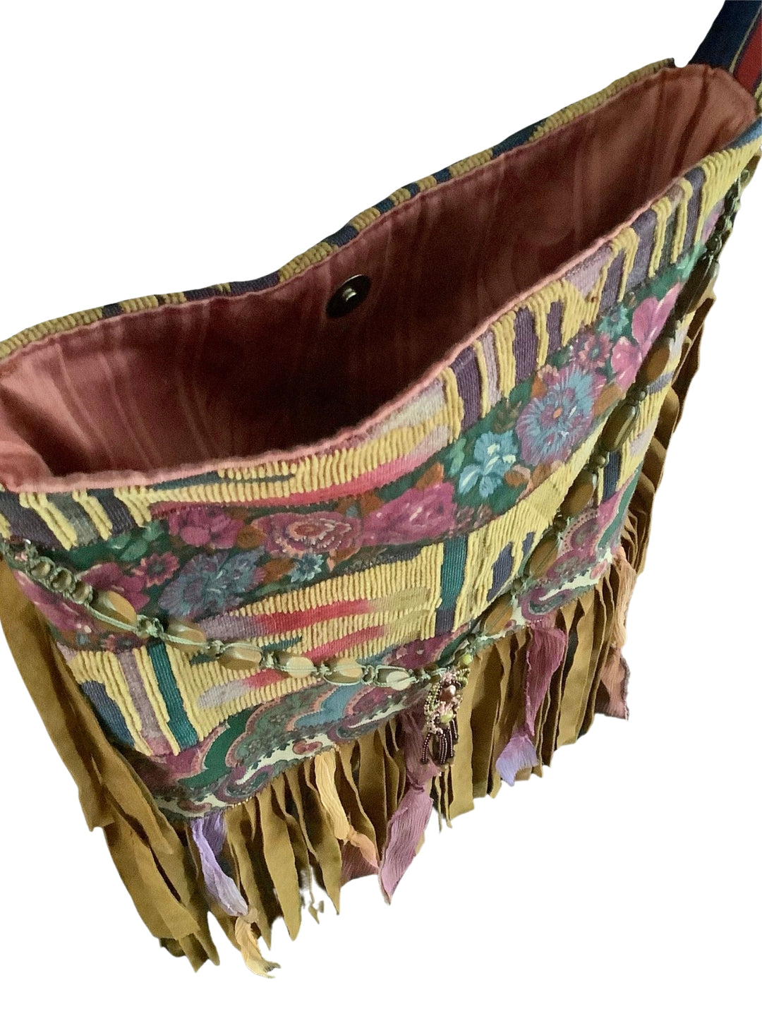 Sturdy Boho Camel Festival Bag