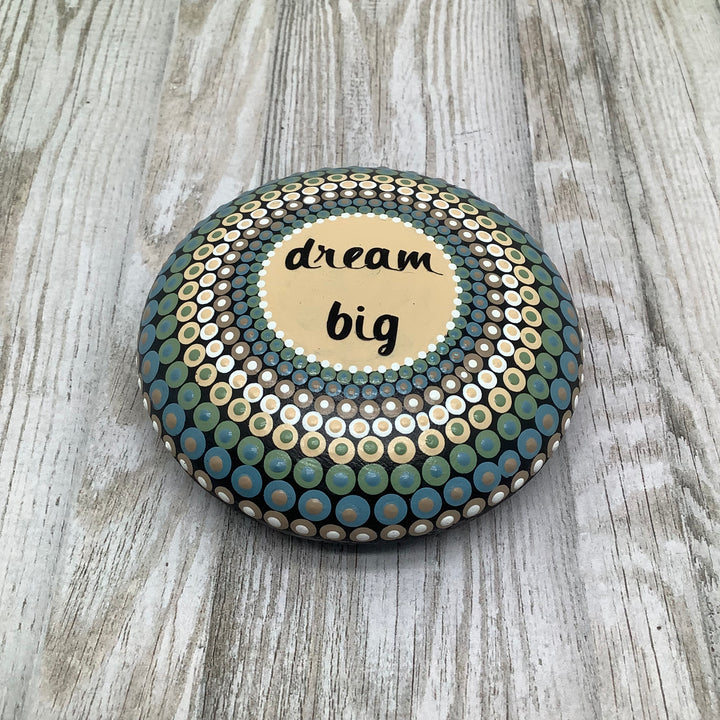 Mandala Steen Dream Big