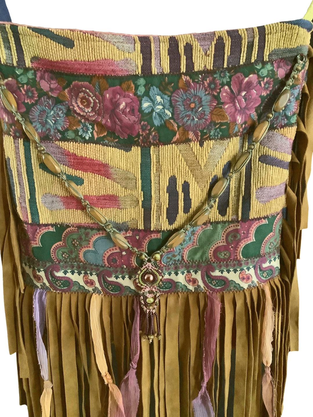 Sturdy Boho Camel Festival Bag