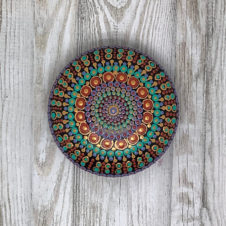 Mandala Steen Oosterse Stijl 