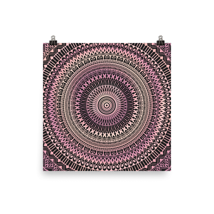 Poster "Graceful Mandala"