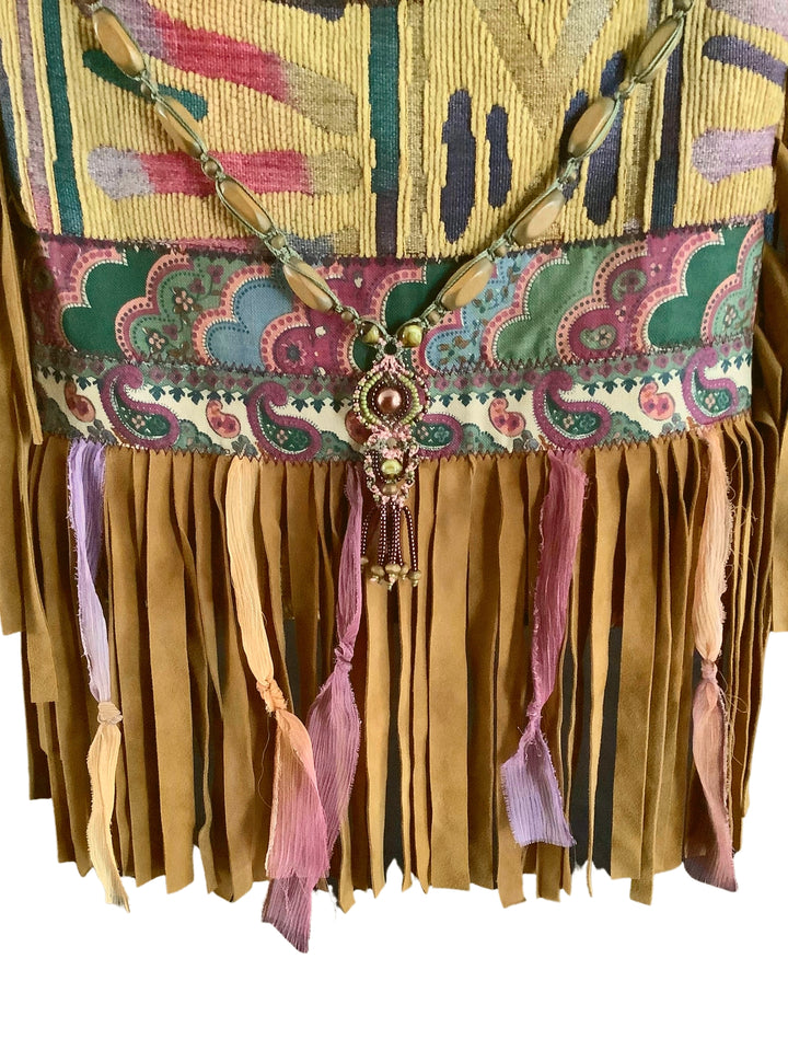 Sturdy Boho Camel Festival Bag