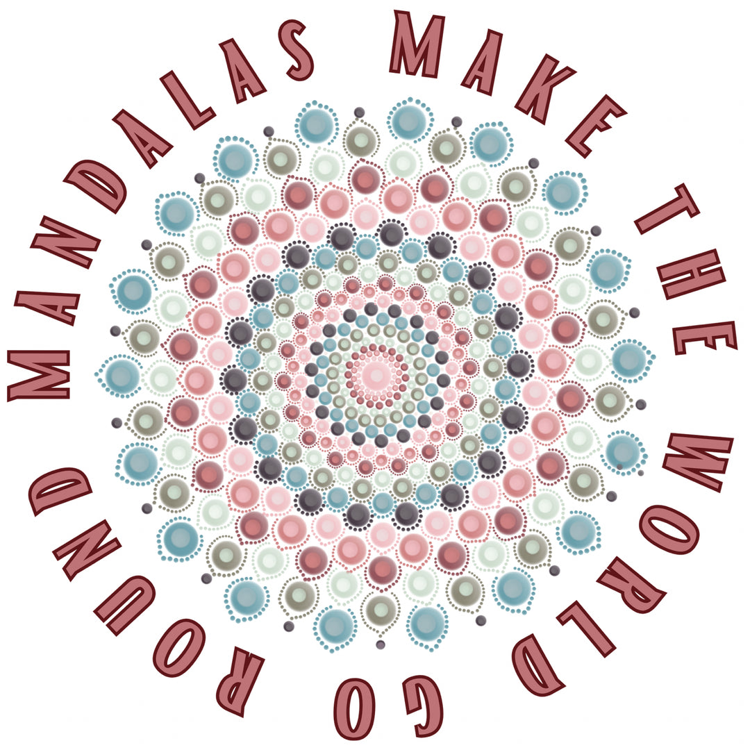 T-shirt Mandalas Make The World Go Round