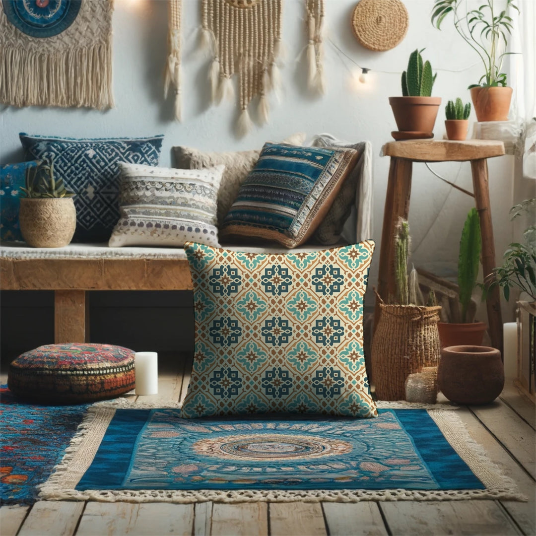 Moroccan Mosaic Cushion