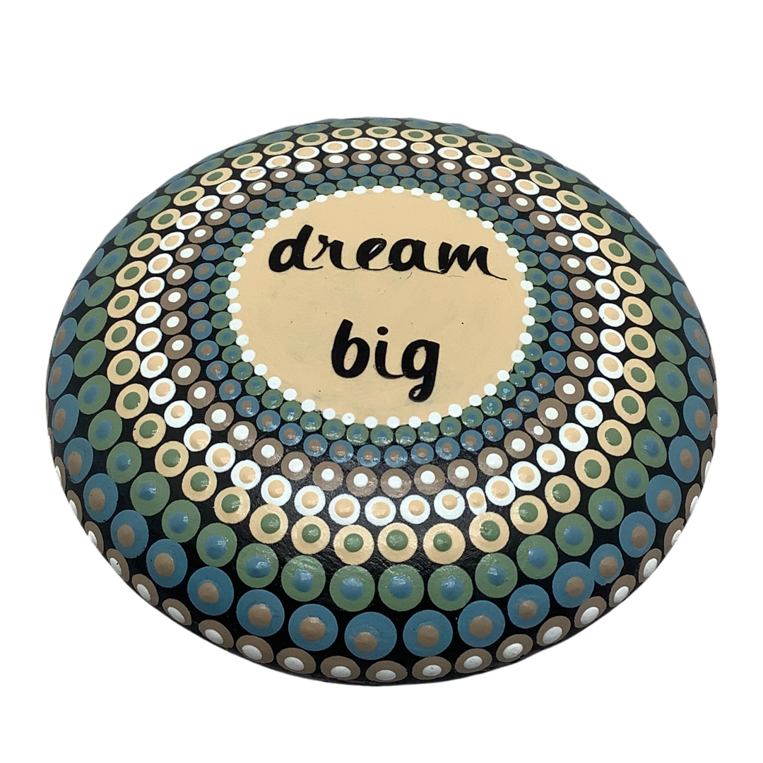 Mandala Steen Dream Big