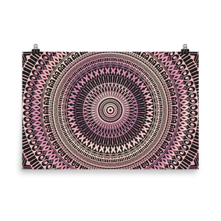 Poster "Graceful Mandala"