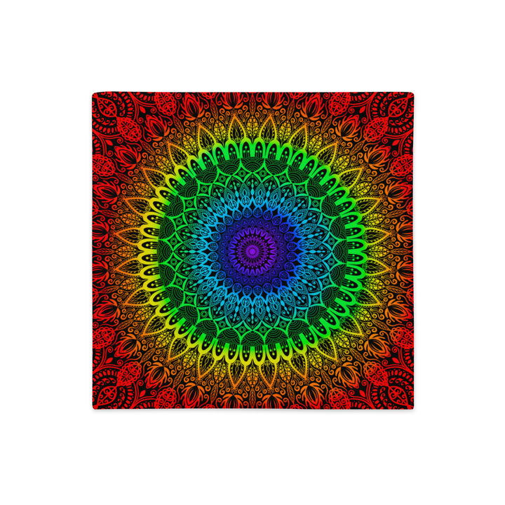 Throw Pillow Cover 7 Chakras