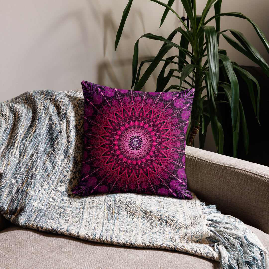 Pillow Case Mandala Pretty in Pink