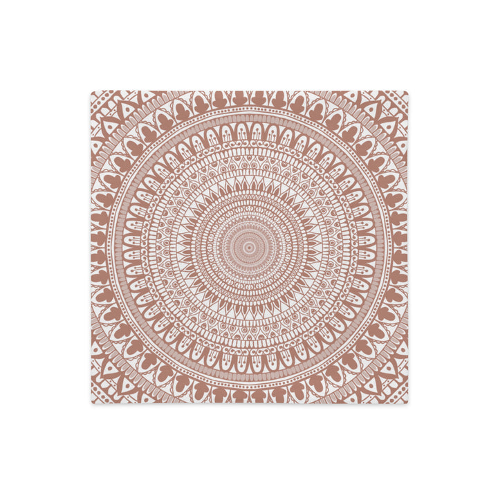 Pillow Case Mandala Mehndi Naturel Colors