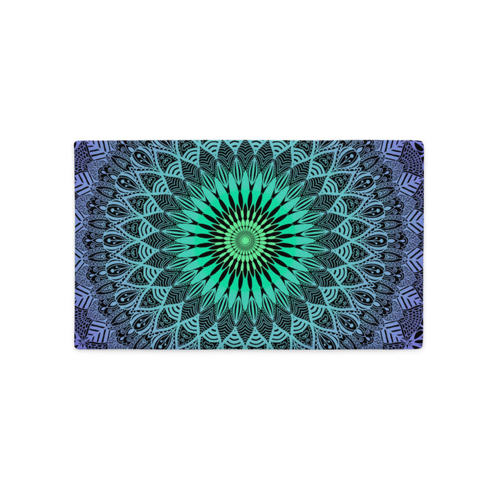 Pillow Case Mandala Purple Rain