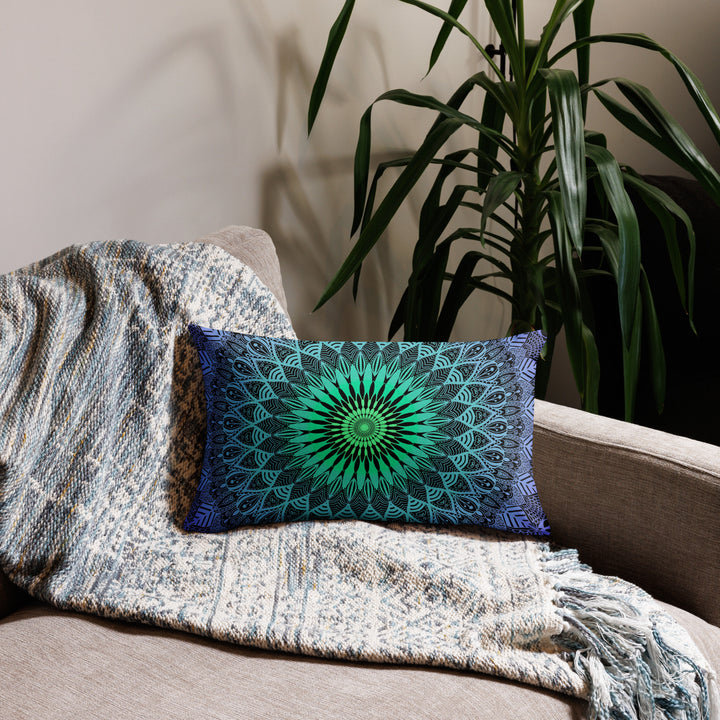 Pillow Case Mandala Purple Rain