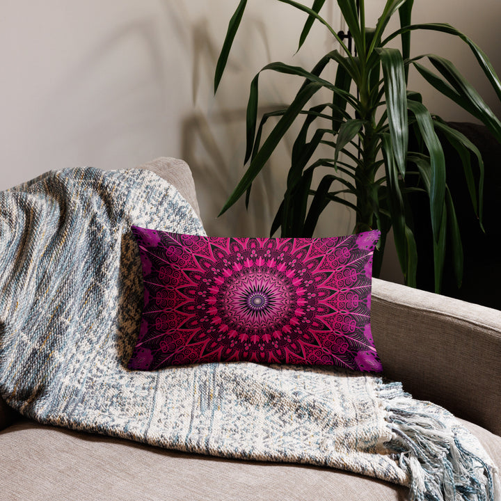 Pillow Case Mandala Pretty in Pink