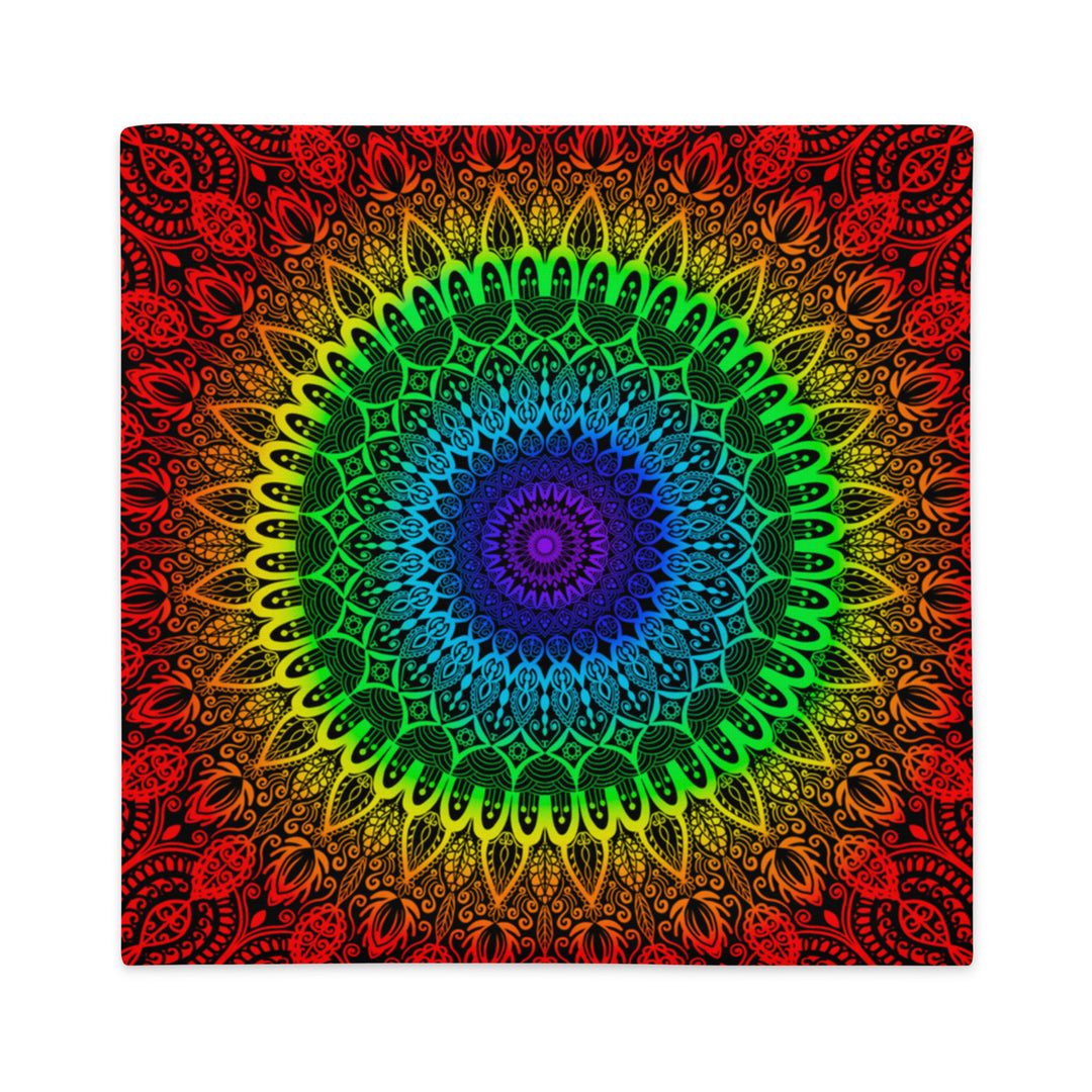 Throw Pillow Cover 7 Chakras