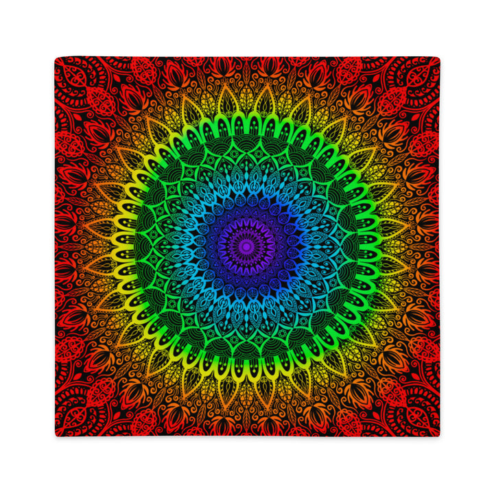 Throw Pillow Cover 7 Chakras