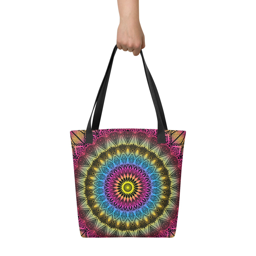 Tote Bag Color Burst