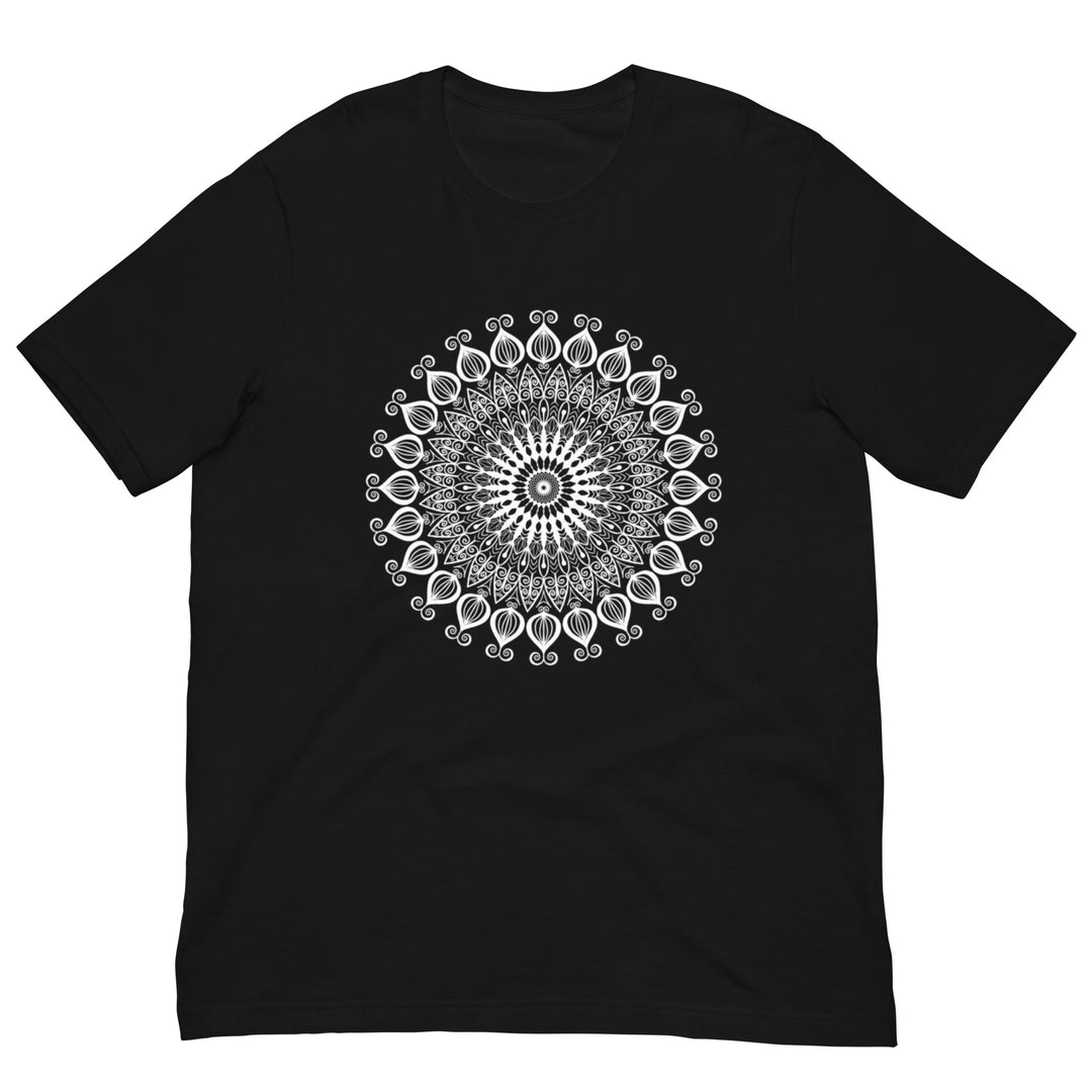 T-shirt Witte Mandala