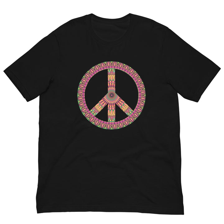 T-shirt Mandala Peace Sign