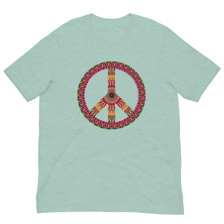 T-shirt Mandala Peace Sign