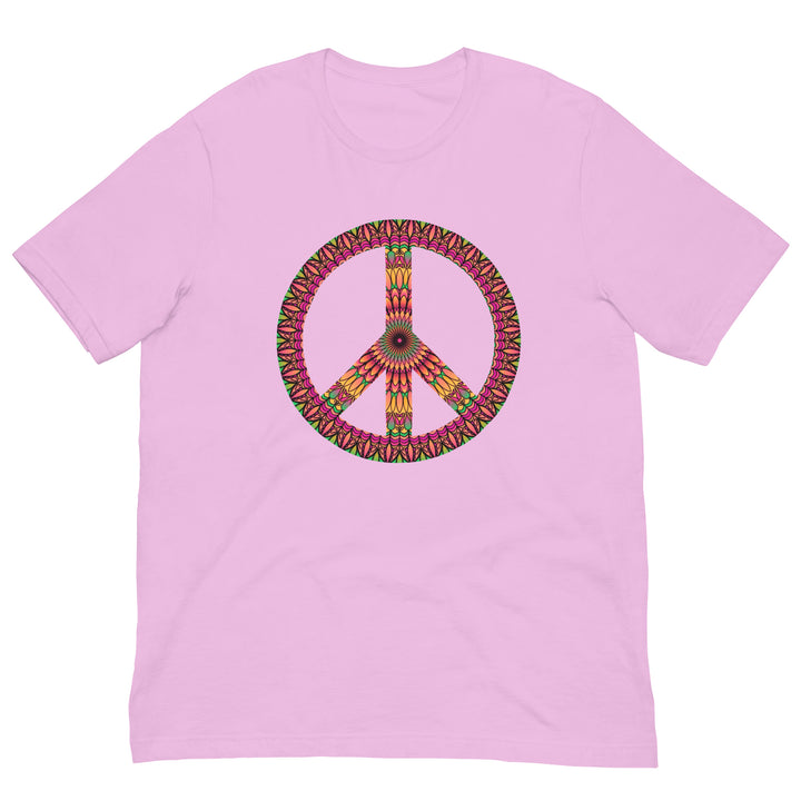 T-shirt Mandala Peace Sign