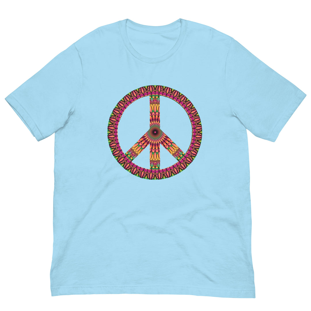 T-shirt Mandala Peace Sign