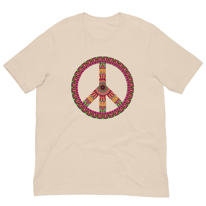 T-shirt Mandala Peace Sign