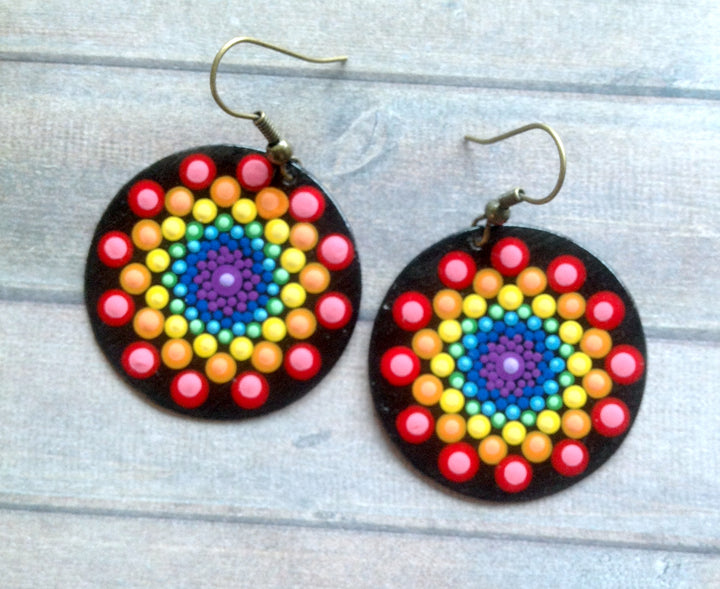 Chakra Mandala Earrings