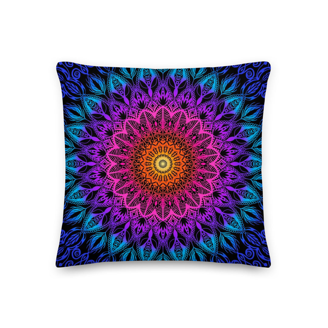 Boho Fiesta Decorative Pillow | Throw Pillow | Mandala Stone