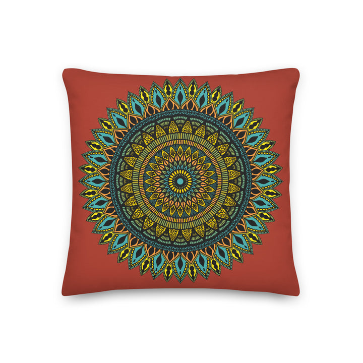 Southwestern Serenity Carmine Throw Pillow