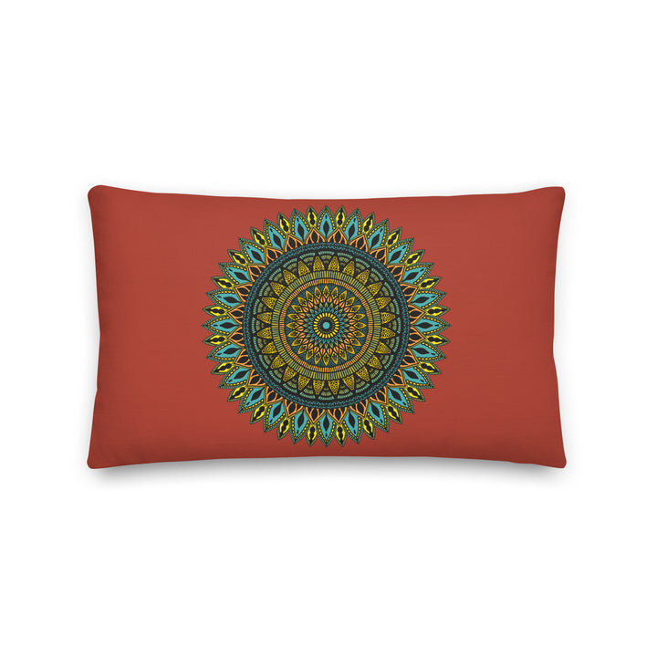 Southwestern Serenity Carmine Throw Pillow