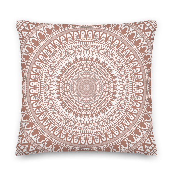 Webshop MandalaStone throw pillow naturel colors