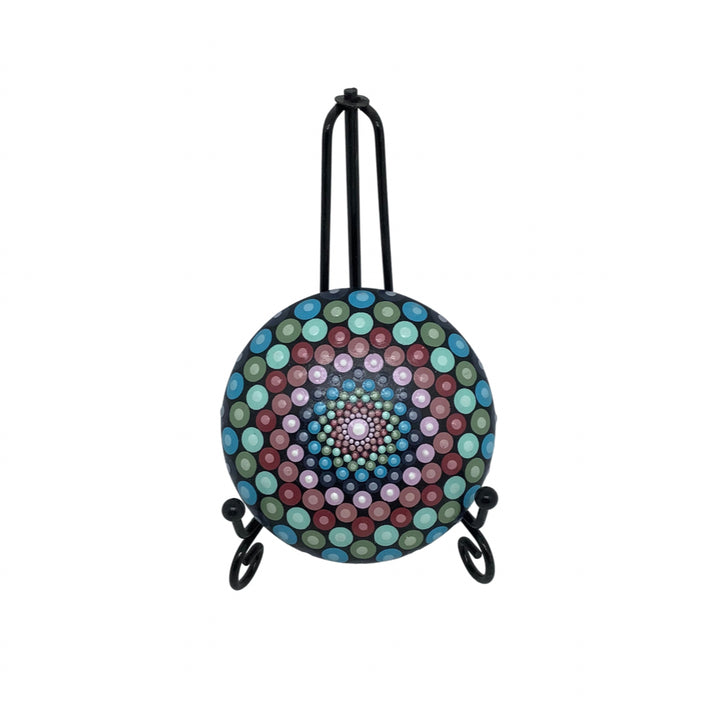 Mandala Stone Dot Art Pastels small