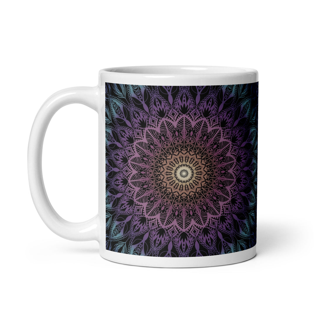 Pastel Dreams: Playful Mandala Mug