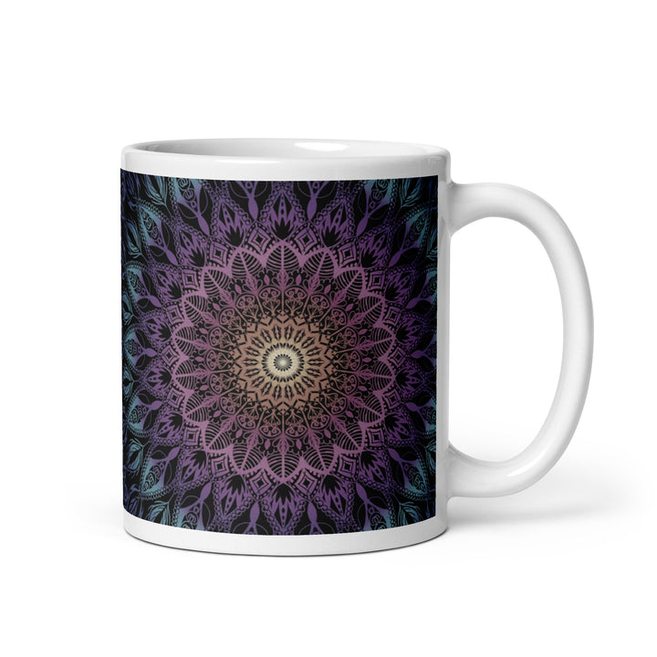 Pastel Dreams: Playful Mandala Mug