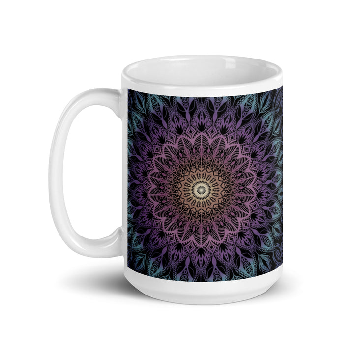 Pastel Dreams: Playful Mandala Mug