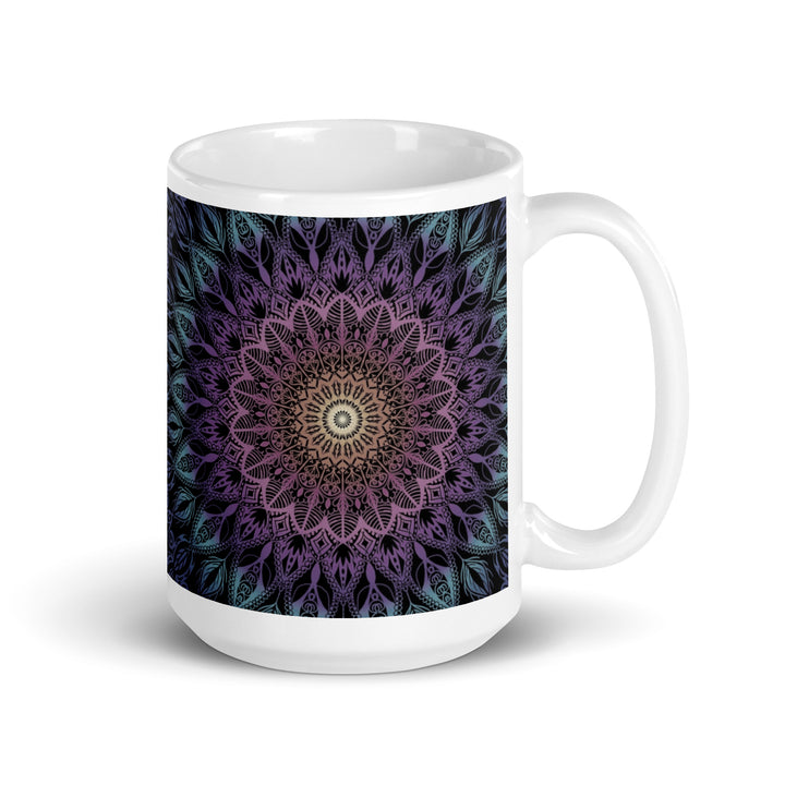 Pastel Dreams: Playful Mandala Mug